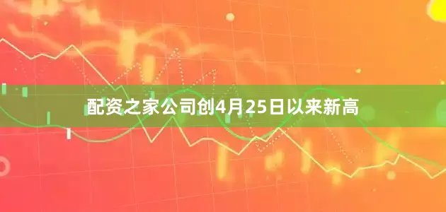 配资之家公司创4月25日以来新高