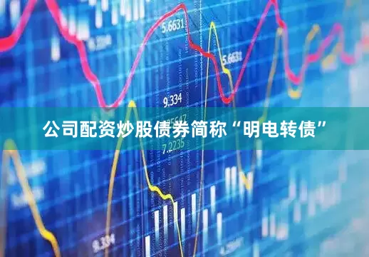 公司配资炒股债券简称“明电转债”