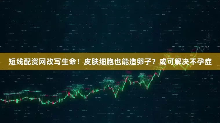 短线配资网改写生命！皮肤细胞也能造卵子？或可解决不孕症